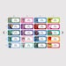 Editable Kids Name Tags – 120 Designs | Canva Template | Printable Name ...