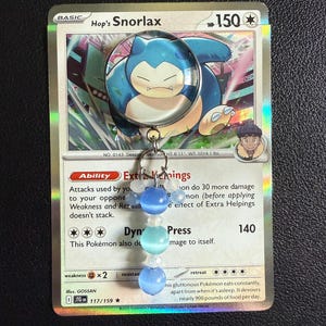 Imán de cartas coleccionables Sleepy Giant / Regalo de fan art hecho a mano para coleccionistas / Imán de nevera reciclado / Decoración de tarjetas adorables