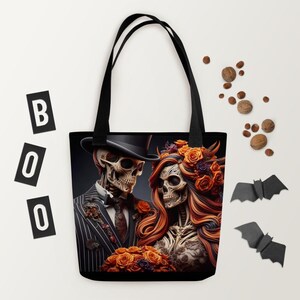 The Cravens Victorian Gothic Horror Tote Bag – Spooky Dark Art Accessory for Halloween, Goth Fashion, Creepy Aesthetic, Trick or Treat