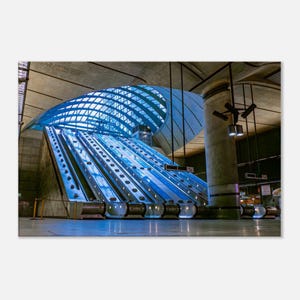 Canary Wharf London Architecture Framed Canvas - Ready-to-hang - Stunning Wall Art for Home Decor