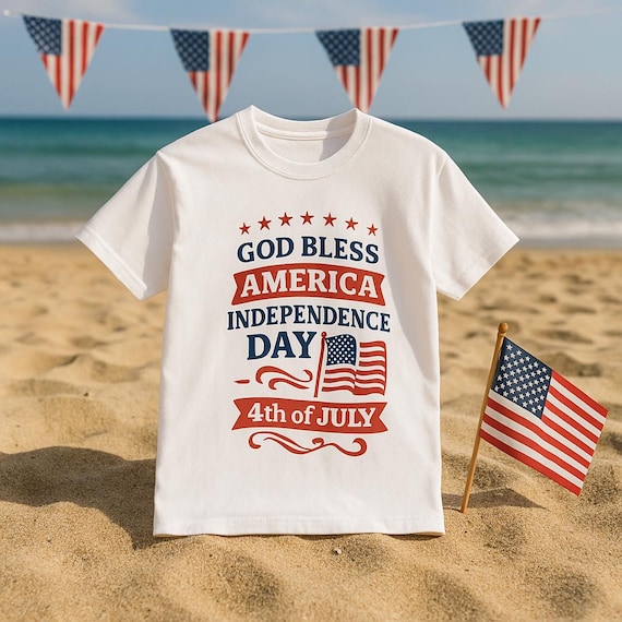 Camiseta patriótica del Día de la Independencia, camiseta 