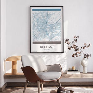 Beltz Stadt Karte Poster - Minimalistische Reise Kunst, Urlaubs Poster, Geschenk für Sie und Ihn, Karte Wandkunst, modernes Design