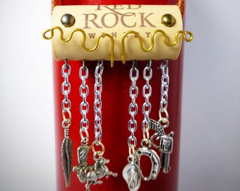 WESTERN COWBOY Themed Cork Bottle Ornament