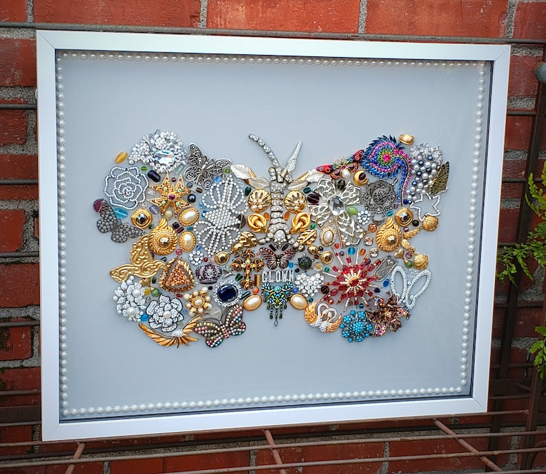 Custom Heirloom Brooch Jewelry Art Memory Keepsake Made From Your Loved