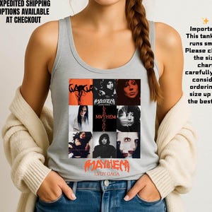Lady Gaga Mayhem Tank - Etsy