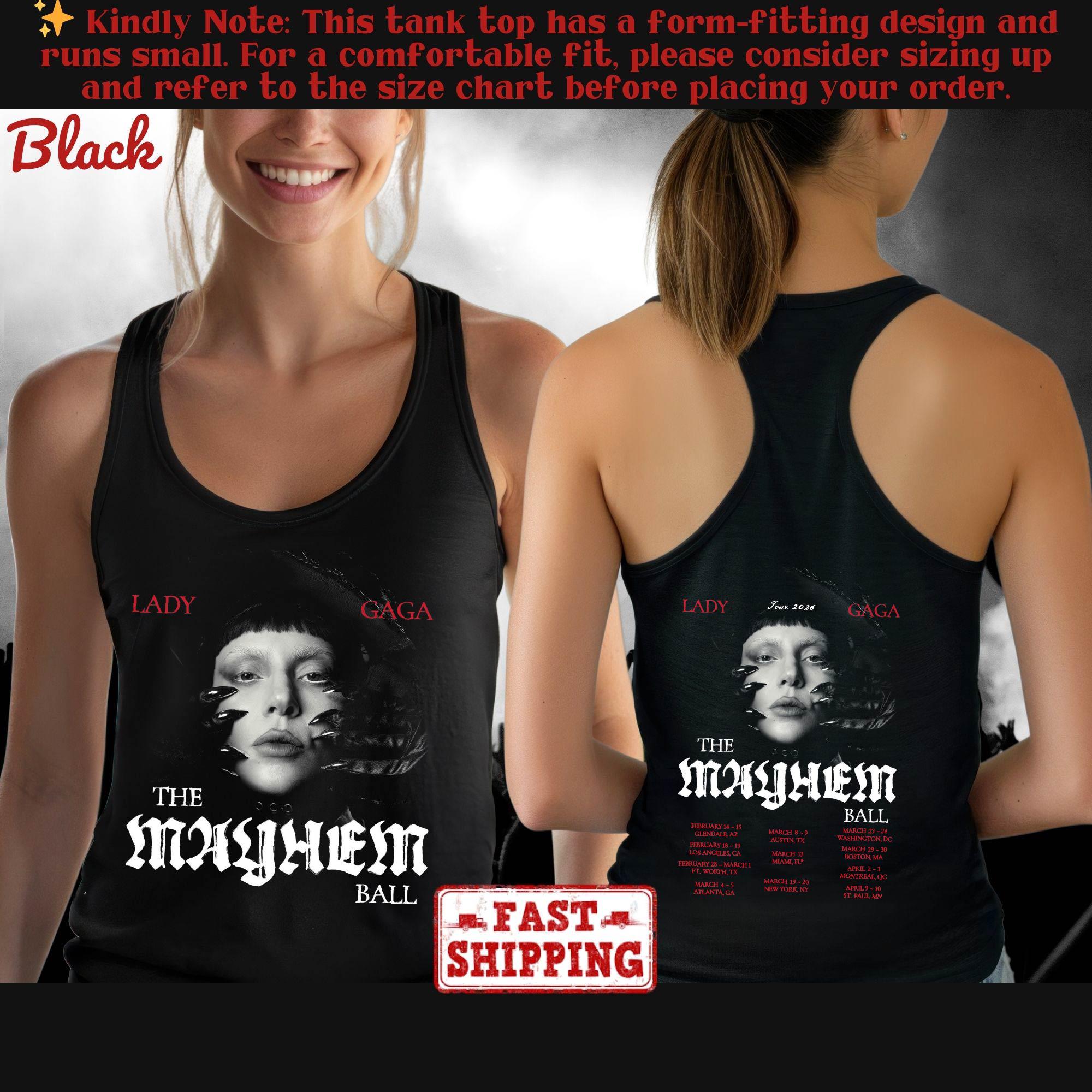 Lady Gaga Mayhem Tank - Etsy