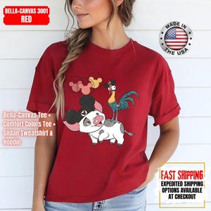 Hei Girl Hei Moana Comfort Colors Shirt, Disney Princess Moana Shirt, Disney Trip Sweatshirt, Disney Toddler Kids Shirts bild 6