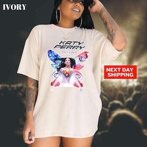 Comfort Colors 2025 Katy Perry The Lifetime Tour Shirt, Katy Perry Tee, Katy Perry Fan Gift, Katy Perry Merch, Katy Perry Graphic Shirt