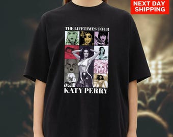 Comfort Colors 2026 Katy Perry The Lifetime Tour Shirt, Katy Perry Tee, Katy Perry Fan Gift, Katy Perry Merch, Katy Perry Graphic Shirt