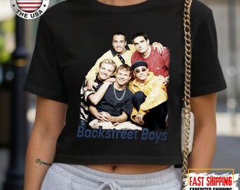 Backstreet Boys Millennium Crop Top, Pop Music Bring Memory Back Street Men Women Boys Girls Crop Top, Backstreet Fan Merch Gift
