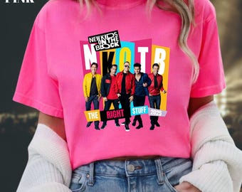 Comfort Colors NKOTB Shirt, New Kids On the Block Shirt, NKOTB Concert Shirt, NKOTB Vintage Shirt, The Right Stuff 2026 Tee,  Nkotb Gift