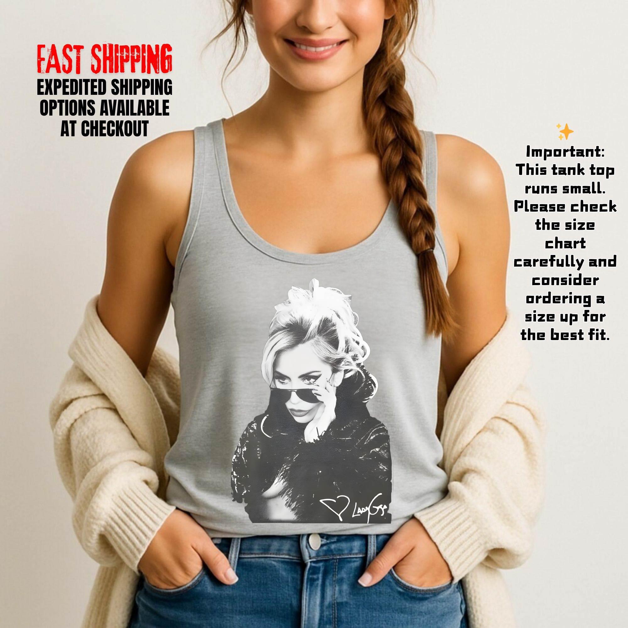 Lady Gaga Vintage Tank - Etsy