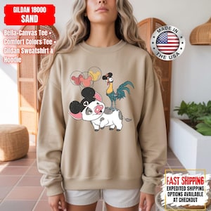 Hei Girl Hei Moana Comfort Colors Shirt, Disney Princess Moana Shirt, Disney Trip Sweatshirt, Disney Toddler Kids Shirts bild 7