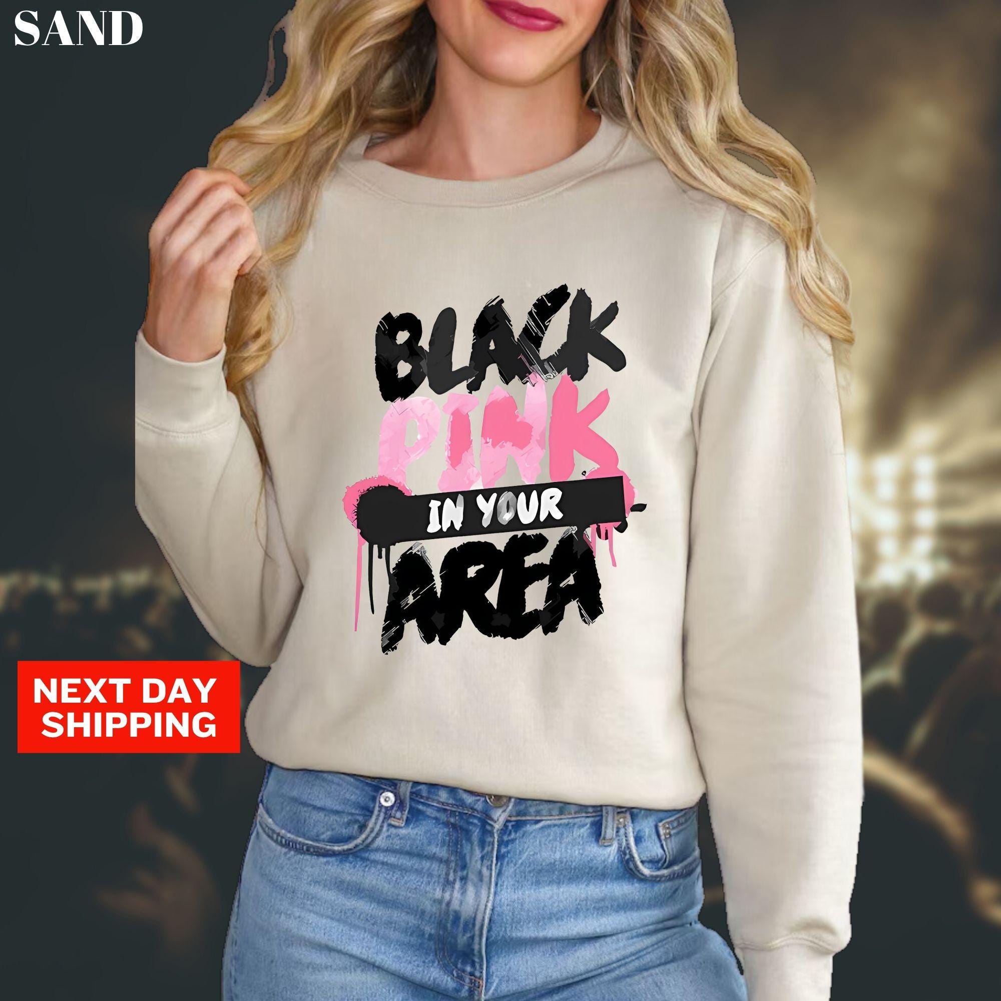 Black Pink Kpop Sweater