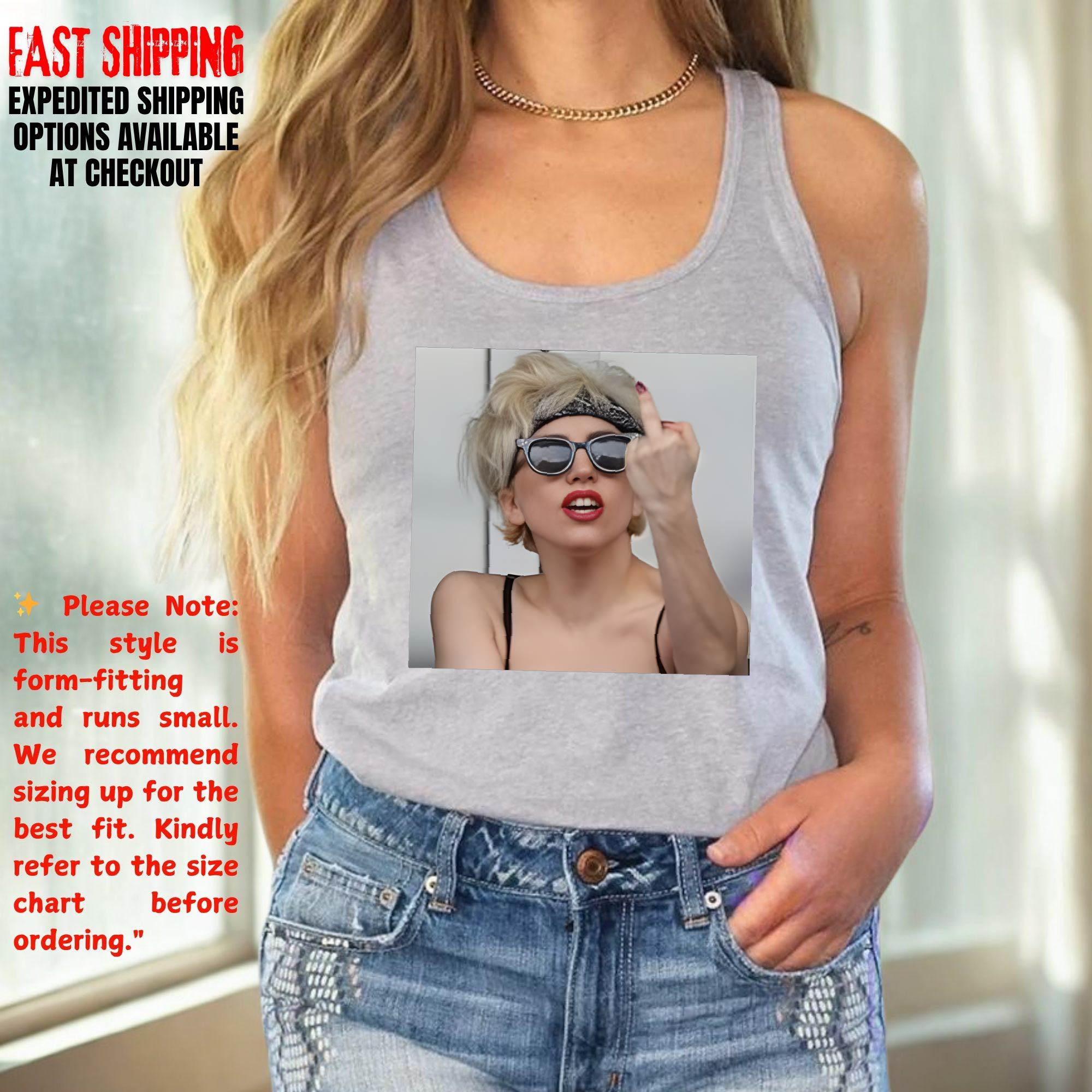 Lady Gaga Vintage Tank - Etsy