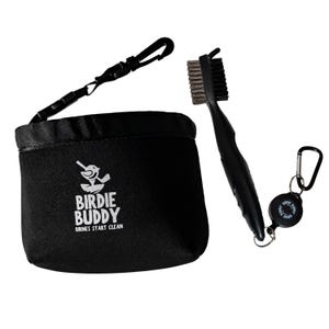 golf club washer bag gift for men, Durable Golf Brush and Groove Cleaner for Dad, Clean Clubs On the Go for Golf Present, summer golfing