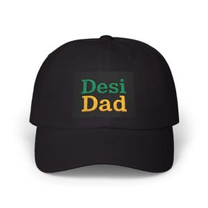 Desi Dad Cap: Celebrate Fatherhood, Perfect Gift for Dads, Casual Style, Unique Dad Hat, Fun Accessories, Great for Special Occasions