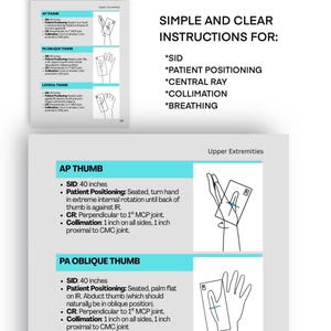 X-ray Positioning Study Guide for Radiologic Technology Students ...