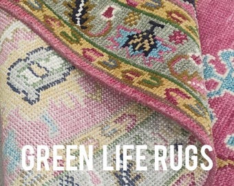6x9 Oushak Turkish Rug 8x10 9x12 10x14 ft Rug Hand Knitted Vintage Turkish Large Area Rug Modern Oushak Rug Handmade