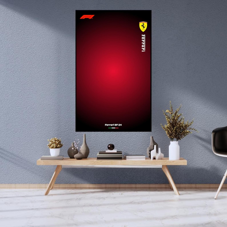F1 Ferrari Poster 2 Size, Lego Technic 42207 Compatibility, Digital ...