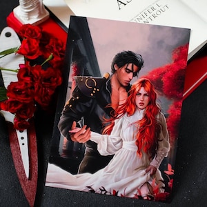 Poppy and Casteel - Art Print - Blood and Ash