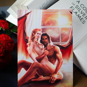 Nesta and Cassian - Art Print - ACOTAR