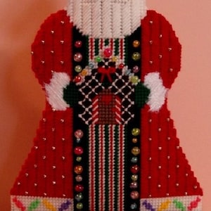 Sugarplum Santa centerpiece