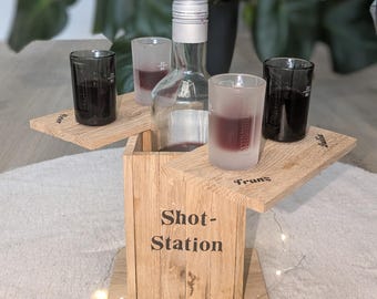 Gepersonaliseerde flessenhouders, cadeau, drankhouders, barbecue, feest, shots, feestbenodigdheden, bar, minibar
