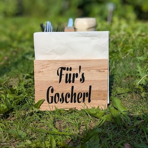 Barbecue, bestekmand, bestekdoos, barbecue butler, barbecuecadeau, barbecuefeest, cadeau voor mannen, vader, hout, gepersonaliseerd, wapen afbeelding 7