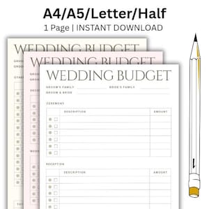 Wedding Budget Planner Google Sheets | UK & Destination Wedding Budget Tracker | Boho Digital Wedding Expense Spreadsheet Template