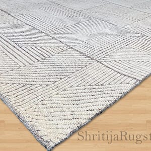 9x12 ivory grey stairs runner Rugs | Gabbeh Rugs 8x10 Living room Rugs | Designer Rugs 9x12 | large Dining room decorative oversize rugs