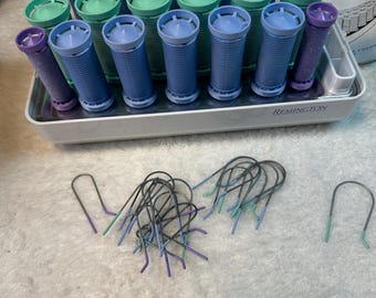 Vintage Smart Setter Hot Rollers - color changing- tested - 2000