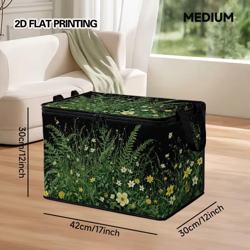 Wild Meadow Fabric Craft Project Bag, Large Knitting & Embroidery ...