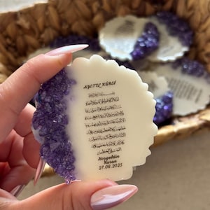 Ayatul Kursi Magnet Favor,Islamic Baby Shower Favors,Bridal Shower Gift,Muslim Epoxy,Personalized Epoxy Magnet,Magnet favors,Muslim Wedding