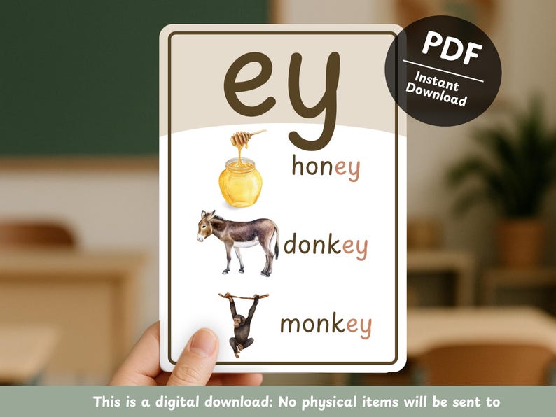 Phonics Flashcards Printable Letters and Sounds Phonics Cards Phase 2 3 ...