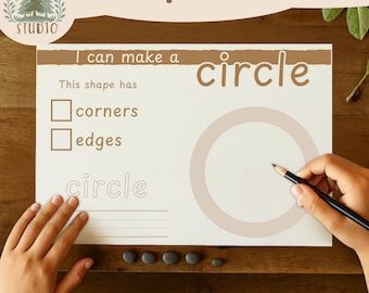 Shape Recognition Mat Teacher Resource Classroom Math Printable Shape Properties Playdough Mat Numeracy Montessori Learning Shape AO1