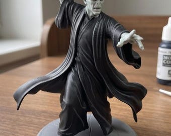 Dark Lord Voldemort Display Figure Unpainted Harry Potter Series Statue