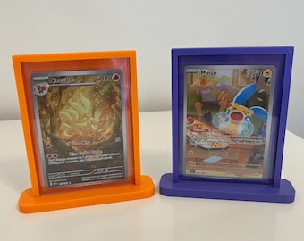 Top Loader Card Display Stand for TCG & Sports Card - Set of 3 - Different Colors Available!