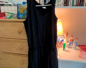 Women’s Amazon essentials romper (black)