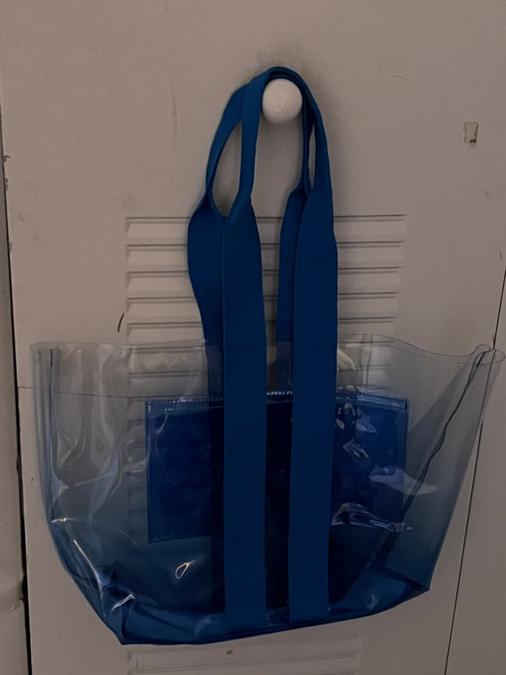 Blue Vinyl tote bag by Verge Creative Group - image 1