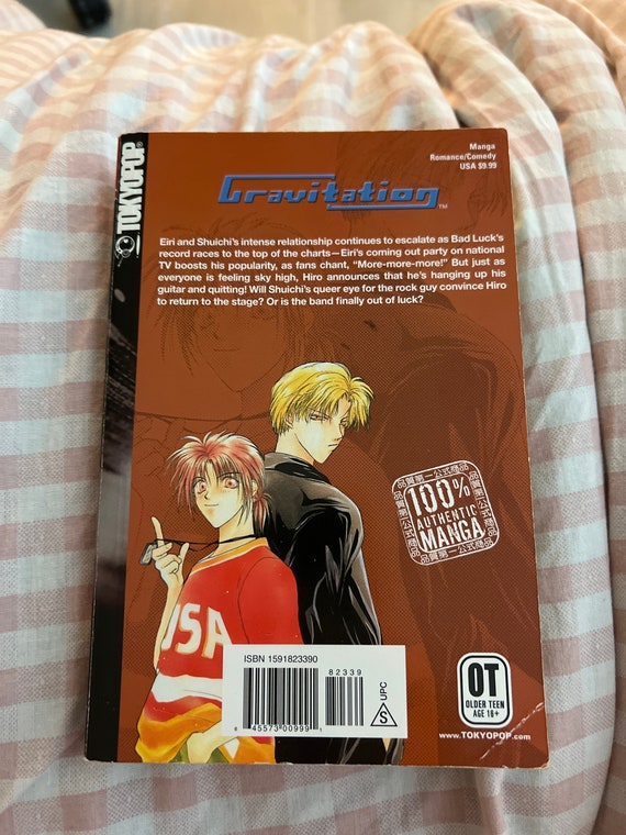 Gravitation Manga Book Volume 7 by Maki Murakami - Etsy