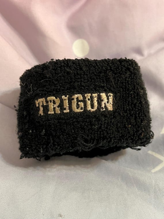Triggun Kuroneko Black Sweat Wristband (preowned) View 2