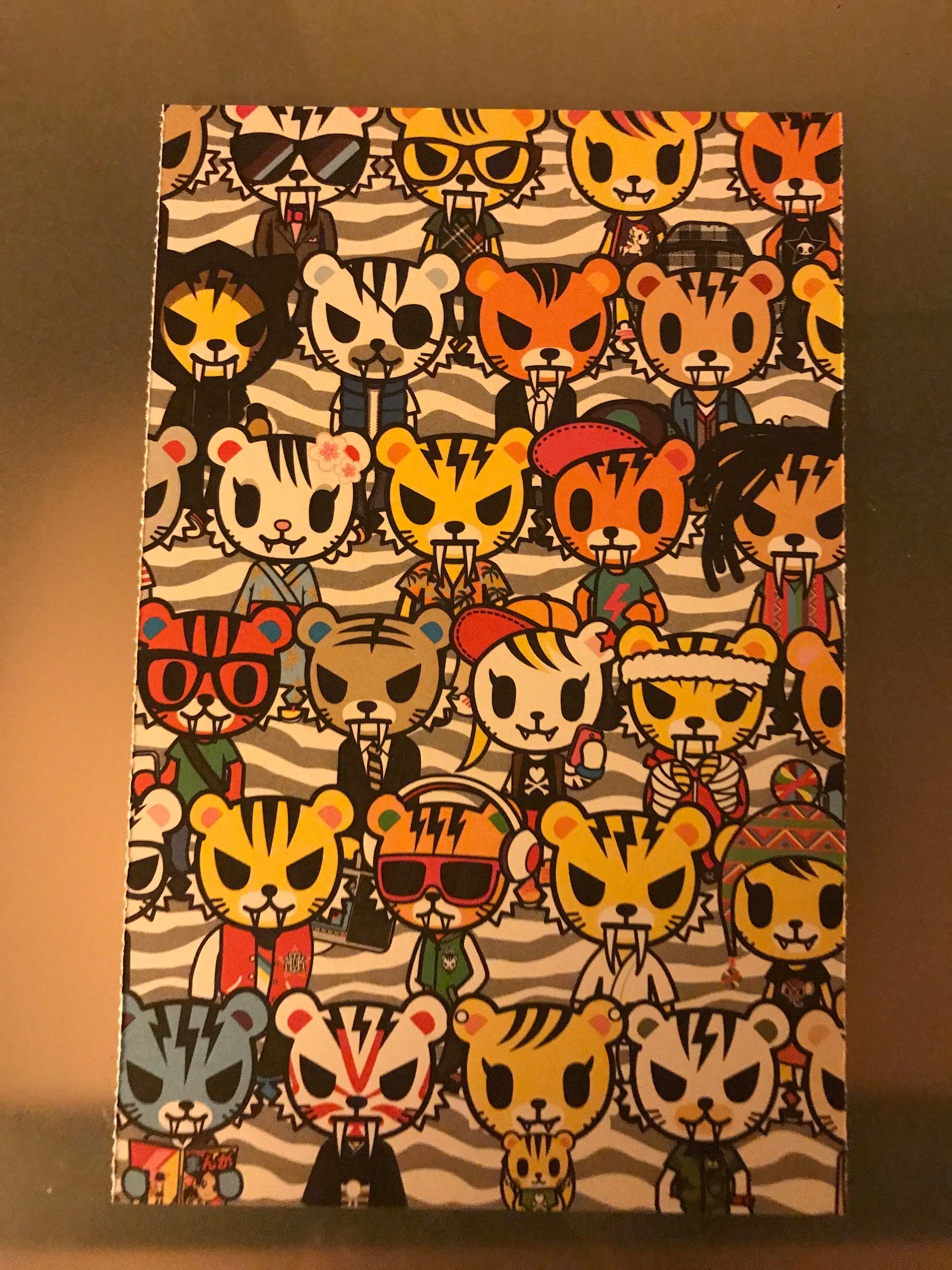 Tokidoki Tigers Postcards