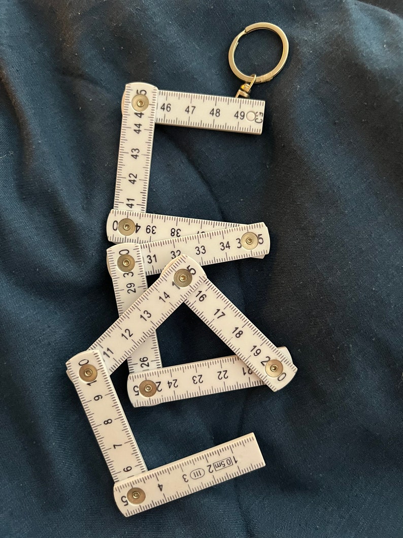 Side Bendable Ruler Keychain - Etsy