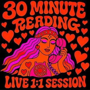 30-MINUTE LIVE READING • Same Day • Video Call • 1:1 Private Session • Immediate Clarity • Psychic Channeling • Tarot • Spirit Mediumship