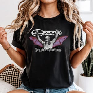 Comfort Colors® Ozzy Osbourne RARE Vintage Prince of Darkness Shirt, Ozzy Osbourne t-shirt, Ozzy Shirt, Vintage Ozzy Tee