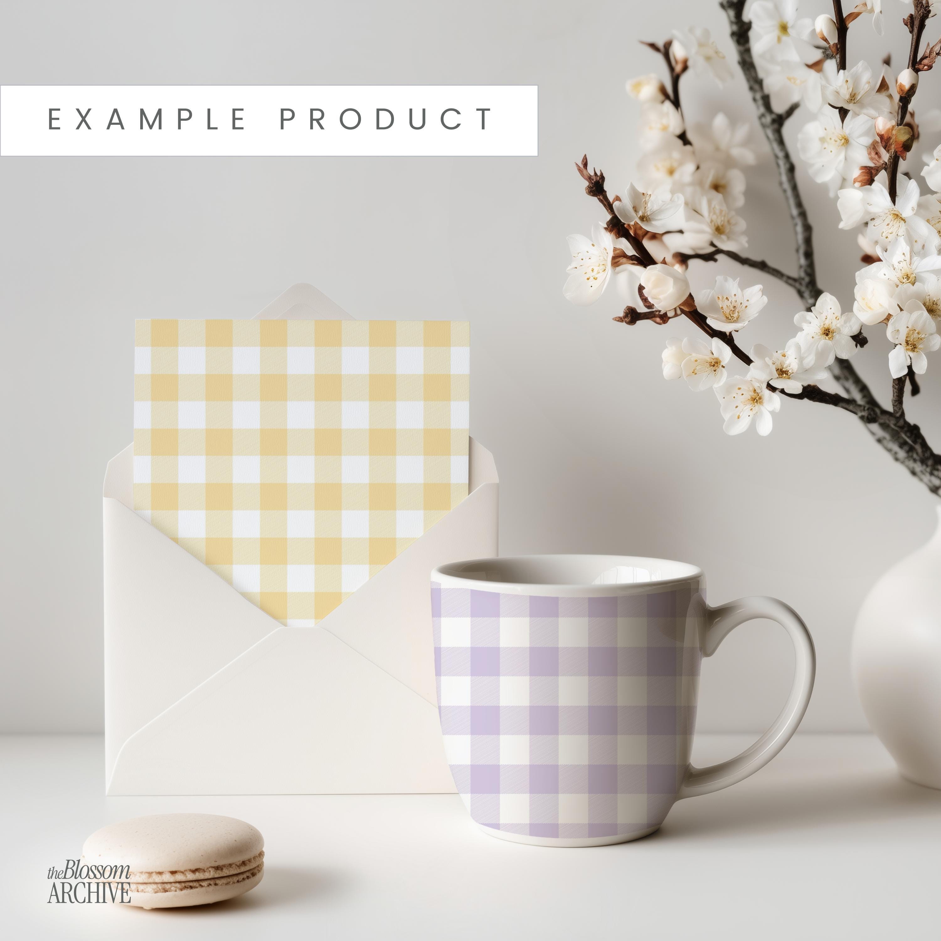 Crisp Gingham - Pastel Edition | Seamless Digital Paper Set | Plaid ...