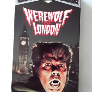Werewolf Of London VHS Universal Monsters Classic Collection Horror 1935