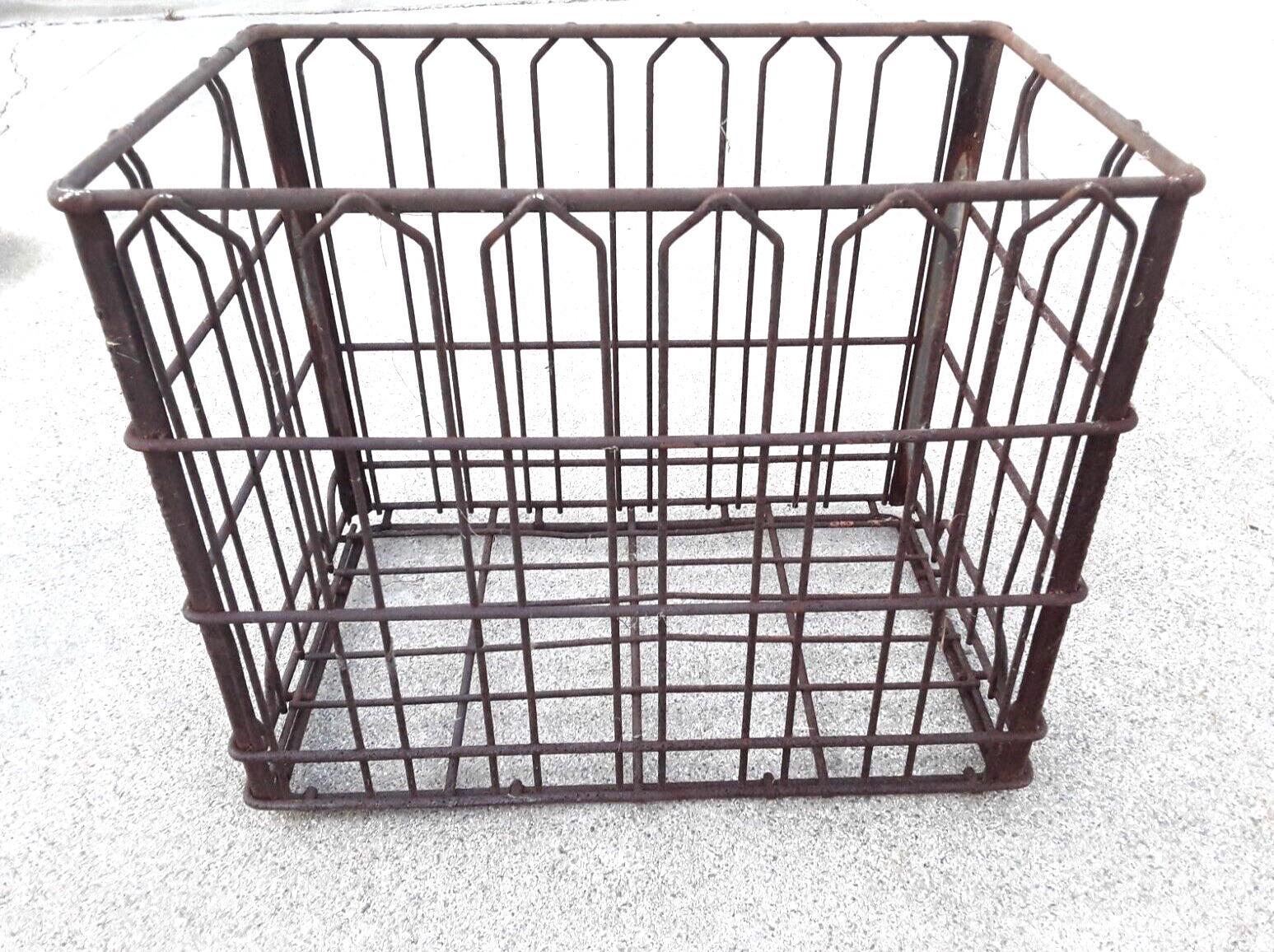 60s Vintage Carnation WireCrateワイヤークレート❶ Vintage Carnation Wire Metal Crate 5-58 Los Angeles - Etsy