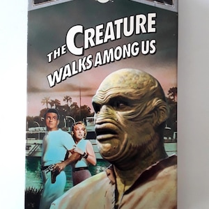 The Creature Walks Among Us VHS Universal Monsters Horror